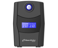 Power Walker LINE-INTERACTIVE (800VA/480W, 2x FR, LCD, AVR) - 544087 - zdjęcie 2